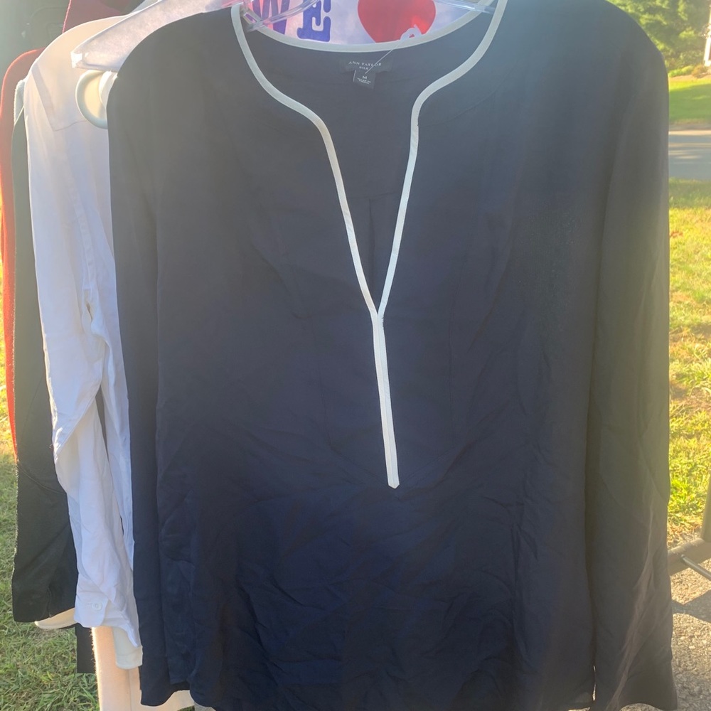 Ann Taylor SILK Blouse